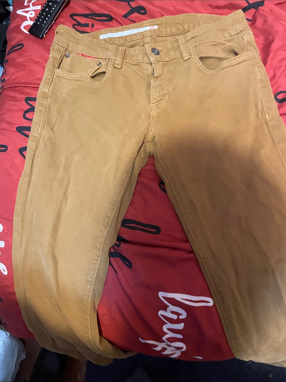 !it jeans W27 Mustard Brown Pants